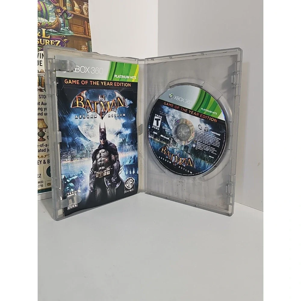 Batman: Arkham Asylum -- Game‎ of the Year Edition (Microsoft Xbox 360, 2010)